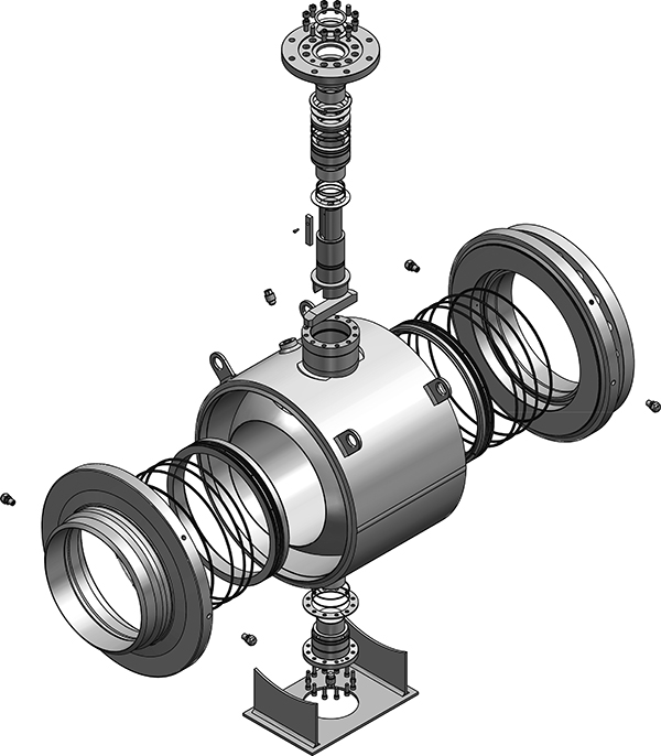 Trunnion mounted ball valves